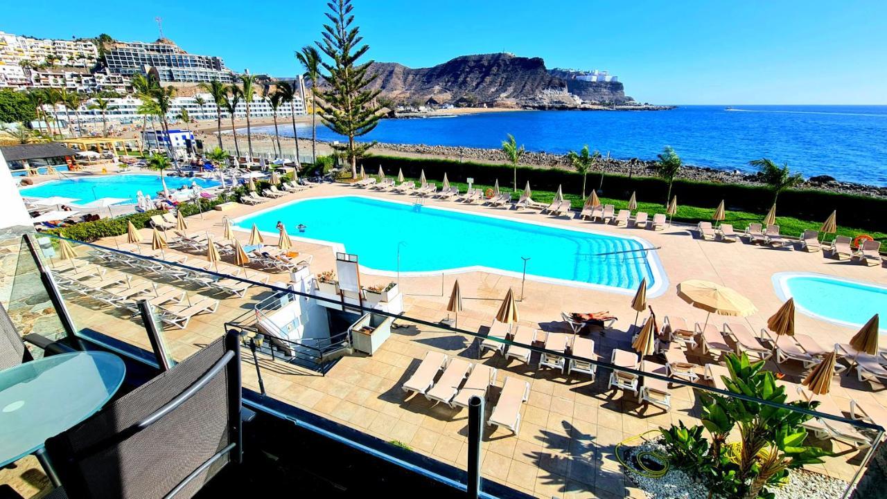 Oceanfront Deluxe-45M,Heated Pools,2Aircondition, 2Tv-65",Dishwasher,600Mb,Lift,Amadores View ! Playa Del Cura  Exterior foto