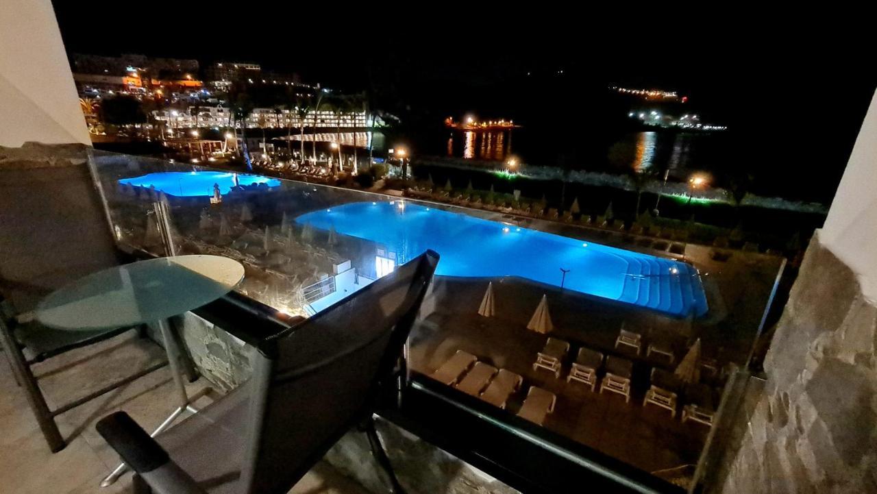 Oceanfront Deluxe-45M,Heated Pools,2Aircondition, 2Tv-65",Dishwasher,600Mb,Lift,Amadores View ! Playa Del Cura  Exterior foto